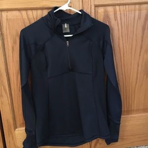 Athletic 3/4 zip up.